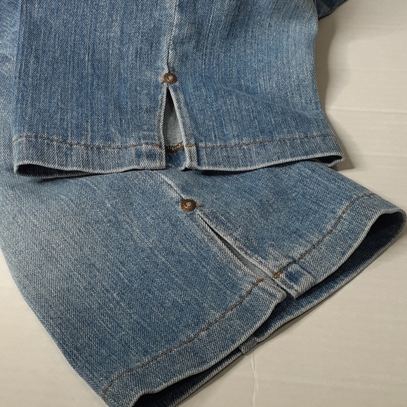 Riders Light Blue Jean Capris 16 - Picture 11 of 16